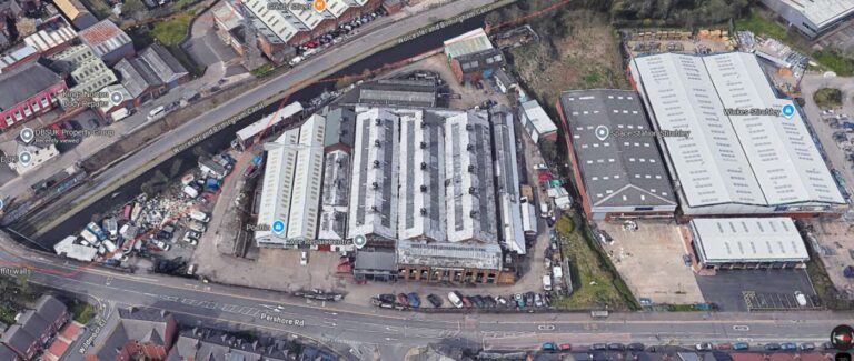 1615 Pershore Road Stirchley Aerial